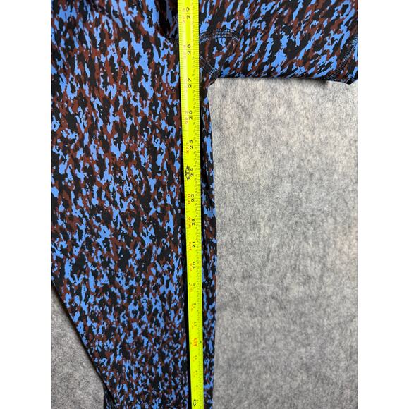NWOT Lululemon Swift Speed 28" Blue Camo Reflective Sz 6 High Rise Leggings - Picture 10 of 10